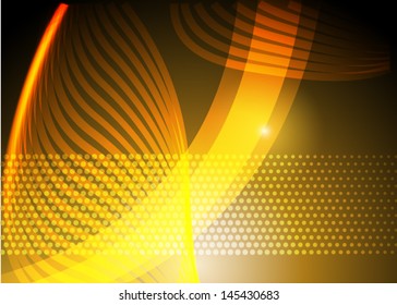 Orange abstract background