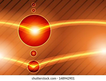 Orange abstract background
