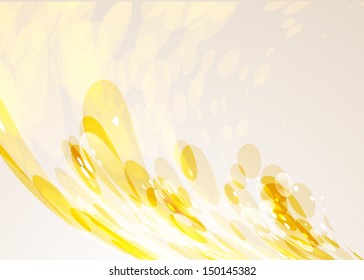 Orange abstract background