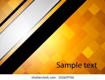 Orange abstract background