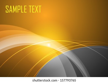 Orange abstract background