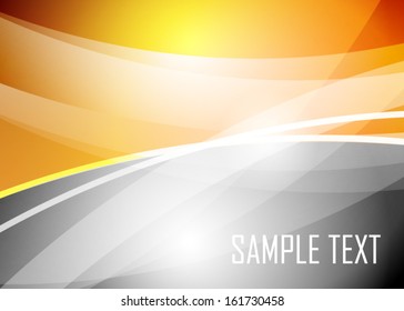 Orange abstract background