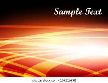 Orange abstract background