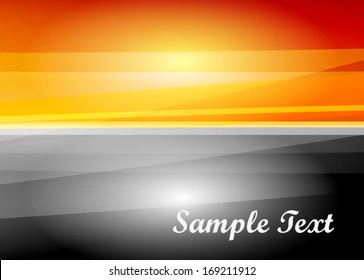 Orange abstract background
