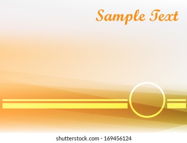 Orange abstract background
