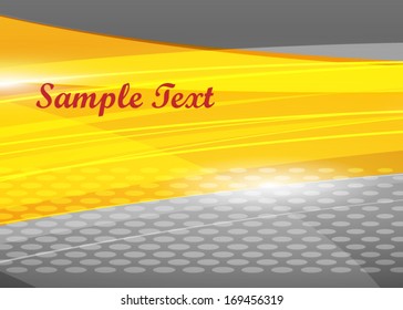 Orange abstract background