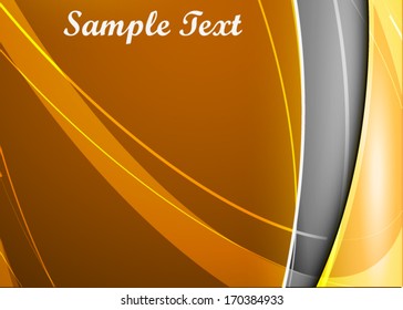 Orange abstract background