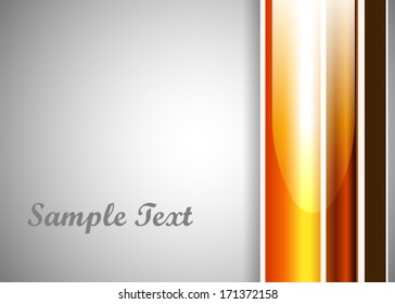 Orange abstract background