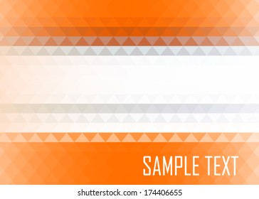 Orange abstract background