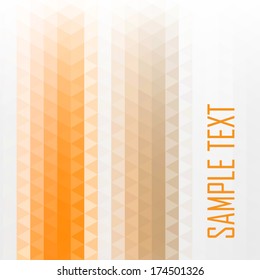 Orange abstract background