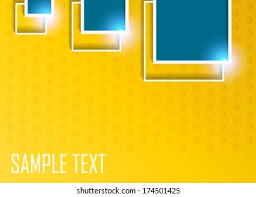Orange abstract background