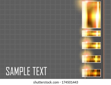 Orange abstract background