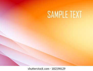 Orange abstract background