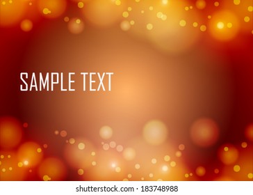Orange abstract background