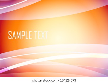 Orange abstract background