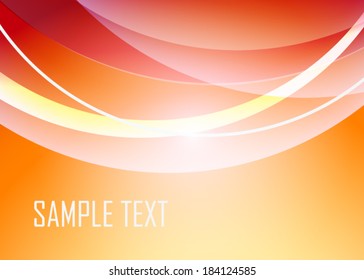 Orange abstract background