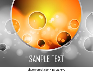 Orange abstract background