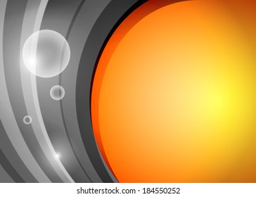 Orange abstract background