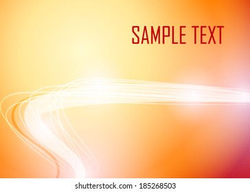 Orange abstract background