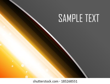 Orange abstract background