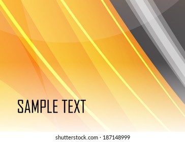 Orange abstract background