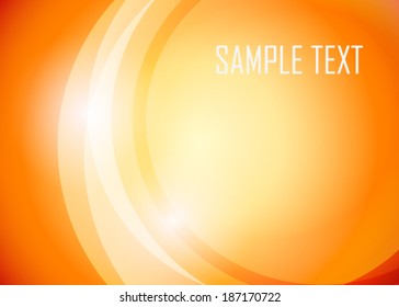 Orange abstract background