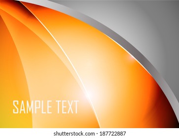 Orange abstract background