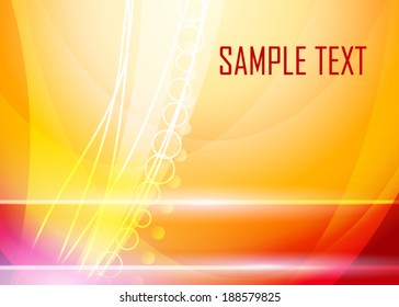 Orange abstract background