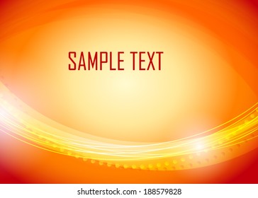 Orange abstract background