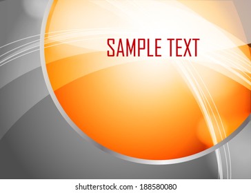 Orange abstract background