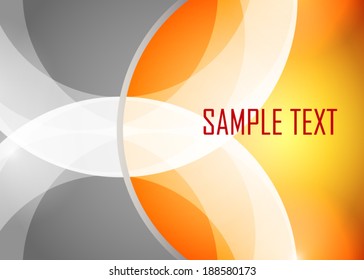 Orange abstract background