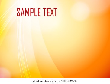 Orange abstract background