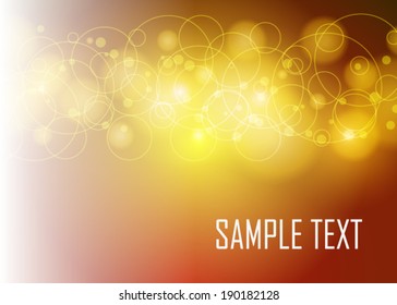 Orange abstract background