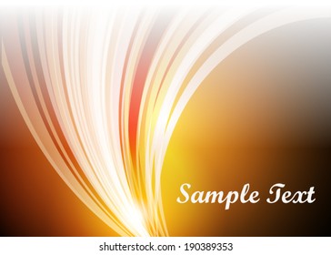 Orange abstract background