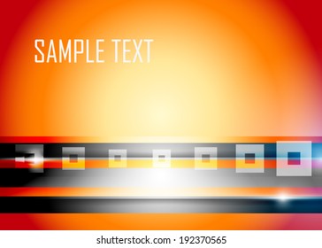 Orange abstract background