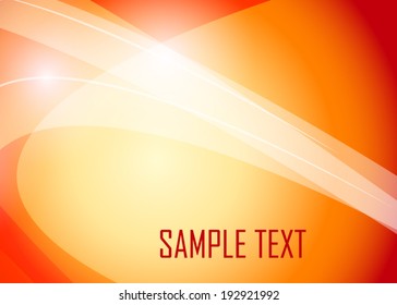 Orange abstract background