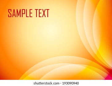 Orange abstract background