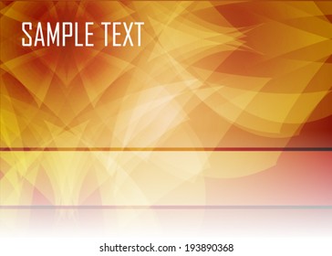 Orange abstract background