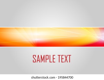 Orange abstract background