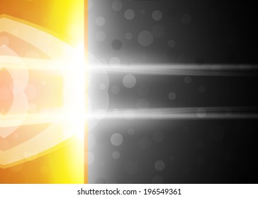 Orange abstract background