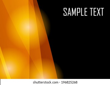 Orange abstract background