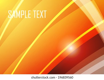 Orange abstract background