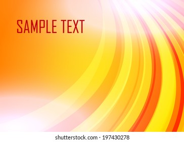 Orange abstract background