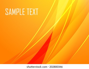 Orange abstract background