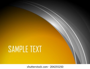 Orange abstract background