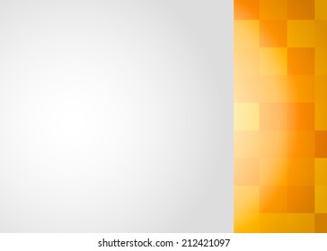 Orange abstract background