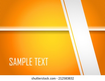 Orange abstract background