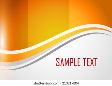 Orange abstract background