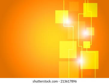 Orange abstract background