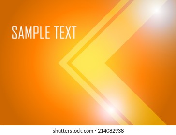 Orange abstract background
